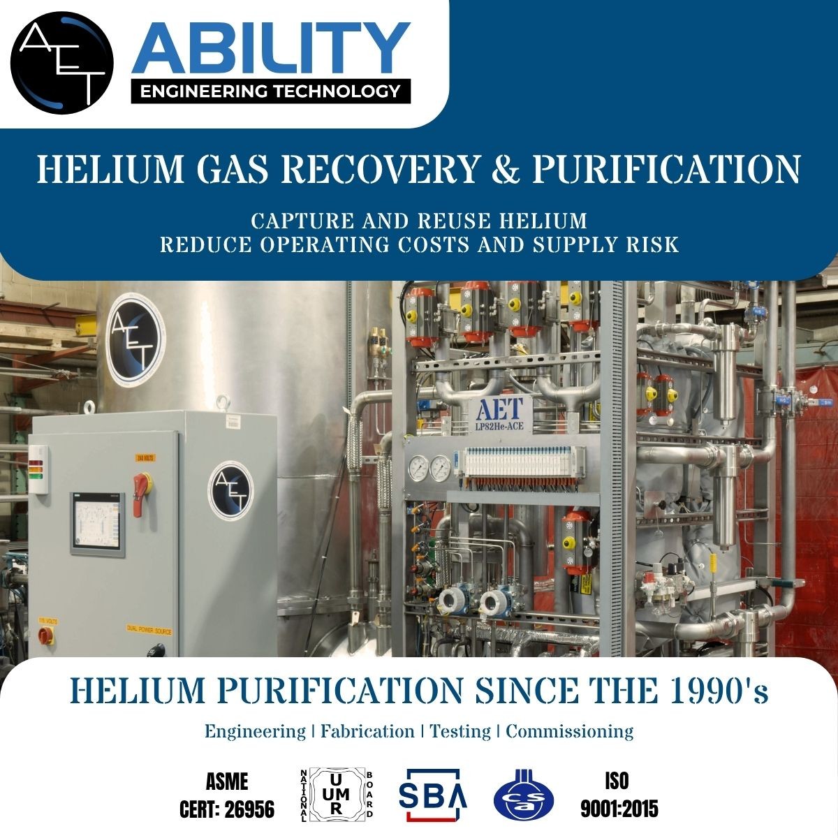 Helium Purification System